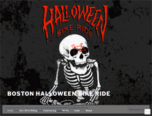 Tablet Screenshot of halloweenbikeride.net
